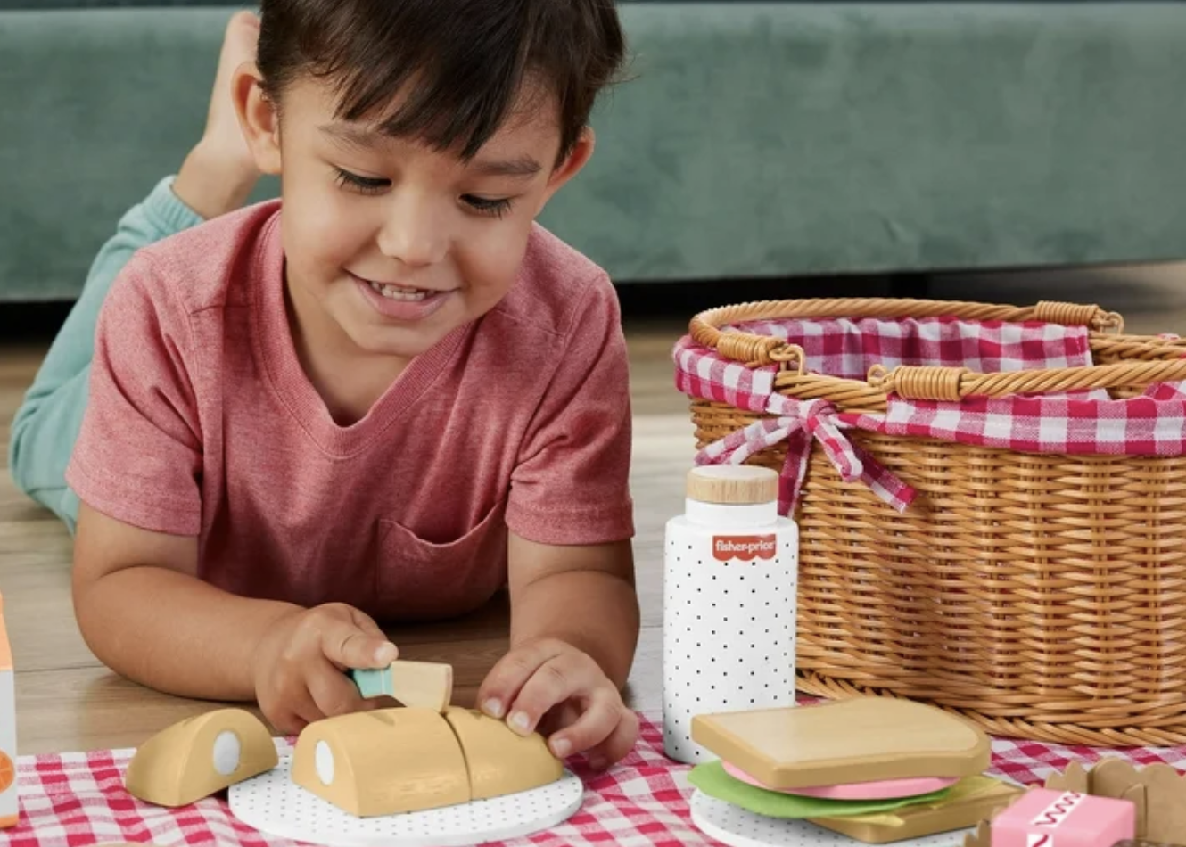 kids picnic basket